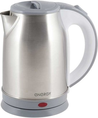 Электрический чайник Energy E-202 (стальной/белый/серый) - 1/1