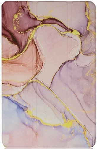 Чехол для планшета JFK Smart Case для Samsung Galaxy Tab A9+ (розовый мрамор) - 1/1