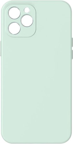 Чехол для телефона Baseus Liquid Silica Gel Protective для iPhone 12 Pro Max (мятный) - 1/1