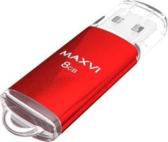 USB Flash Maxvi MP 8GB (красный) - 1/1