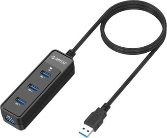 USB-хаб Orico W5PH4-U3-BK - 1/1