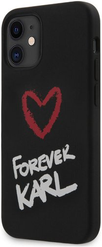 Чехол для телефона CG Mobile Karl Lagerfeld для Apple iPhone 12 mini KLHCP12SSILKRBK - 1/1