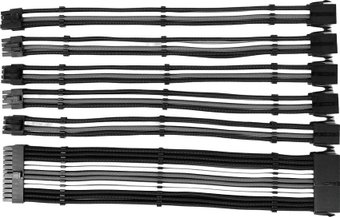 Кабель Qingsea Colorful MOD Extansion Combo QHM-0801 (черный/серый/белый) - 1/1