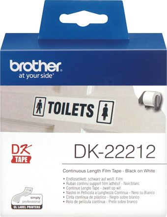 Термобумага Brother DK-22212 (62 мм, 15.24 м) - 1/1