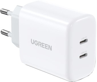 Сетевое зарядное Ugreen CD243 10343 (белый) - 1/1