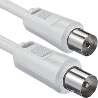 Кабель Electraline 48211 (2.5 м, белый) - 1/1