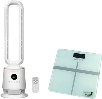 Безлопастной вентилятор Galaxy Line GL8111 + напольные весы GL4808 - 1/1