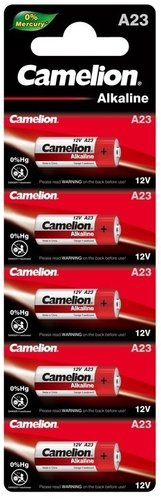 Батарейка Camelion A23 5 шт. [A23-BP5] - 1/1