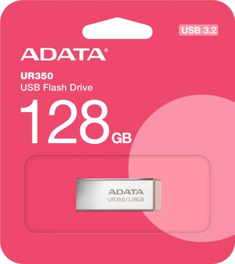 USB Flash ADATA UR350 128GB UR350-128G-RSR/BG - 1/1