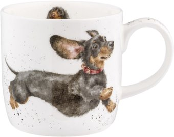 Кружка Royal Worcester Забавная фауна Веселая такса RWC MMTC5629-XT-1 - 1/1