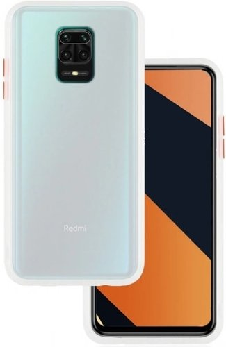 Чехол для телефона Case Acrylic для Xiaomi Redmi Note 9 Pro/Redmi Note 9S (белый) - 1/1