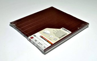 Металлический канал для переплета OPUS Classic 217x16 мм OCH1621710BOR (10 шт, бордовый) - 1/1