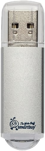 USB Flash SmartBuy V-Cut 128GB (серебристый) - 1/1