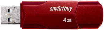 USB Flash SmartBuy Clue 4GB (бордовый) - 1/1