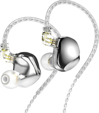 Наушники TRN VX Pro (серебристый, без микрофона) - 1/1