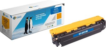 Картридж G&G NT-CF210X (аналог HP CF210X, Canon 731H) - 1/1