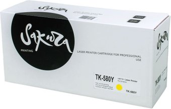 Картридж Sakura Printing SATK580Y (аналог Kyocera Mita TK-580Y) - 1/1