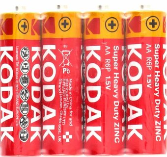 Батарейка Kodak XtraLife Alkaline AAA LR03 4S 411782 (4 шт) - 1/1