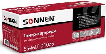 Картридж Sonnen SS-MLT-D104S (аналог Samsung MLT-D104S) - 1/1