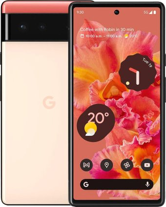 Смартфон Google Pixel 6 8GB/128GB (коралловый) - 1/1