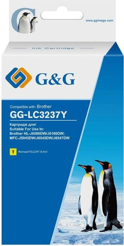 Картридж G&G GG-LC3237Y (аналог Brother LC3237Y) - 1/1