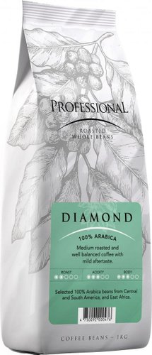 Кофе Lofbergs Professional Diamond зерновой 1 кг - 1/1