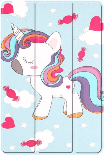 Чехол для планшета JFK Smart Case для TCL Tab 10s/TCL NXTPAPER 10s 10.1 (сказочный единорог) - 1/1