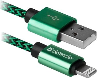 Кабель Defender ACH01-03T Pro (зеленый) - 1/1