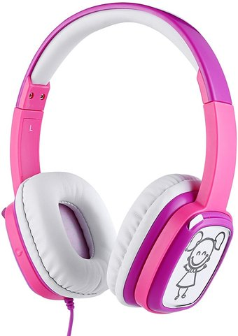 Наушники Harper HN-302 (розовый/фиолетовый) - 1/1