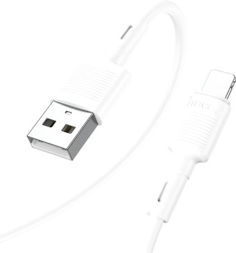 Кабель Hoco X83 USB Type-A - Lightning (1 м, белый) - 1/1
