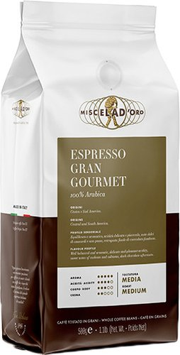 Кофе Miscela d'Oro Espresso Gran Gourmet зерновой 500 г - 1/1