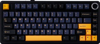 Клавиатура AULA F75 (черный/темно-синий/оранжевый, TTC Crescent) - 1/1
