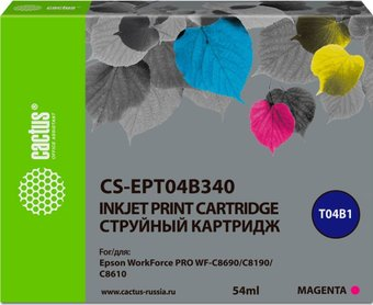 Картридж CACTUS CS-EPT04B340 (аналог Epson EPT04B340) - 1/1