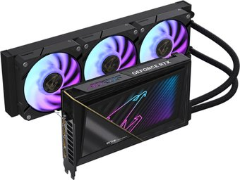 Видеокарта Gigabyte Aorus GeForce RTX 5090 Xtreme Waterforce 32G GV-N5090AORUSX W-32GD - 1/1
