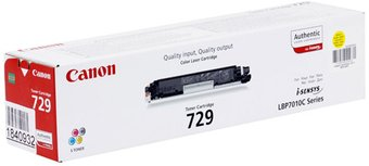 Картридж Canon 729Y - 1/1