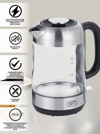 Электрический чайник Gipfel Etna 50966 - 1/1
