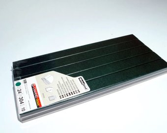 Металлический канал для переплета OPUS Classic 304x24 мм OCH2430410ZIE (10 шт, зеленый) - 1/1