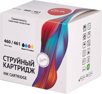 Картридж Sakura Printing SI3711C004 (аналог Canon 460 Black) - 1/1