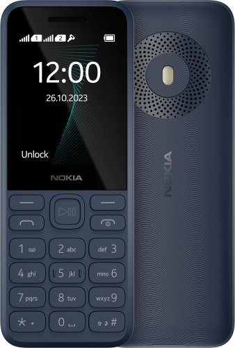 Кнопочный телефон Nokia 130 (2023) Dual SIM TA-1576 (темно-синий) - 1/1