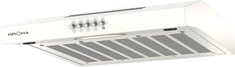 Кухонная вытяжка Krona Ermina 500 PB (белый) - 1/1