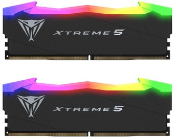 Оперативная память Patriot Viper Xtreme 5 RGB 2x16ГБ DDR5 7600МГц PVXR532G76C36K - 1/1