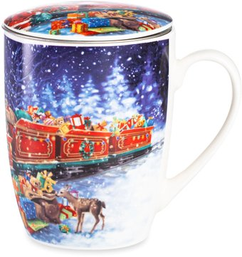 Кружка Lamart Сюрприз Новогодний поезд Санты LMR-23021 - 1/1
