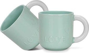 Набор кружек Fissman Green 3739 (2шт) - 1/1