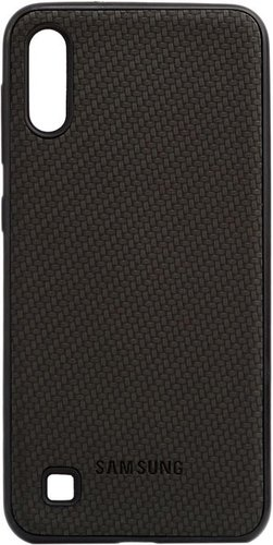 Чехол для телефона EXPERTS Knit Tpu для Samsung Galaxy A10 (черный) - 1/1