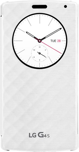 Чехол для телефона LG Quick Circle для LG G4s (белый) [CFV-110] - 1/1