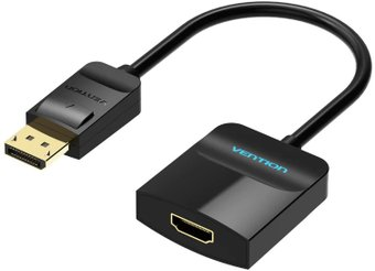 Адаптер Vention HBGBB DisplayPort - HDMI (0.15 м, черный) - 1/1