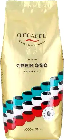 Кофе O'ccaffe Cremoso Professioanal зерновой 1 кг - 1/1