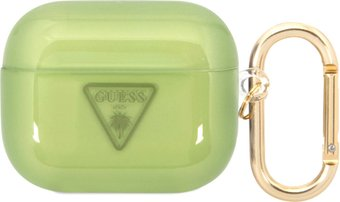 Чехол CG Mobile Guess Translucent Palm Tree для AirPods Pro GUAPLFCTPN (зеленый) - 1/1