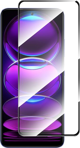 Защитное стекло KST FG для Xiaomi Redmi Note 12 Pro+ (черный) - 1/1