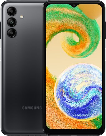Смартфон Samsung Galaxy A04s SM-A047F/DS 4GB/64GB (черный) - 1/1